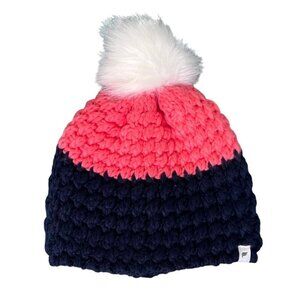 FABLETICS Pink &  Navy Blue Knit Toque